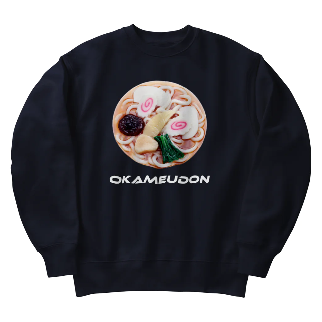 YOLKのおかめうどん Heavyweight Crew Neck Sweatshirt