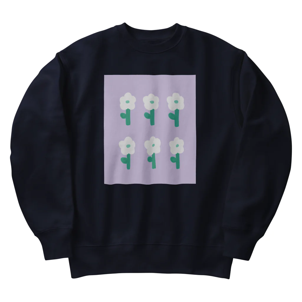 mitsui eimiのやわらかな花(タオヤカ) Heavyweight Crew Neck Sweatshirt