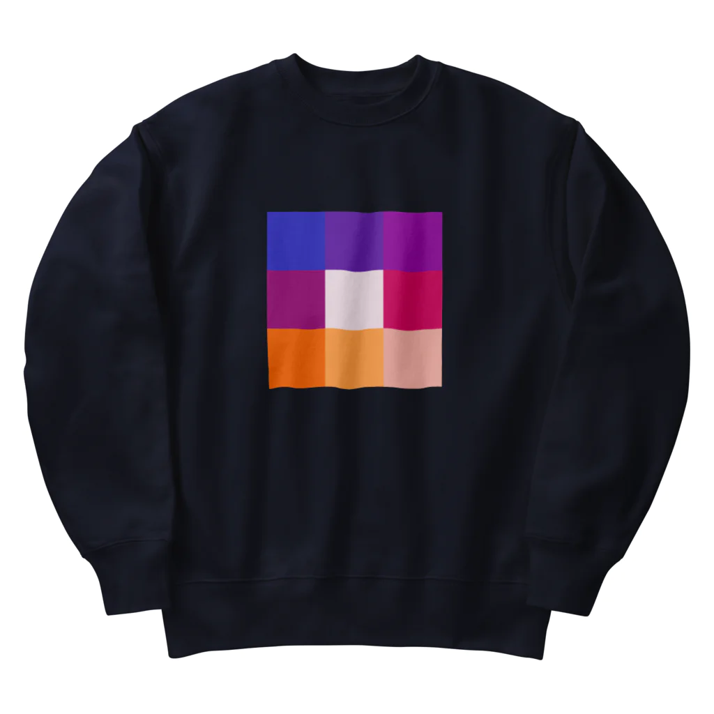 3×3 のドット絵のインスタ - 3×3 のドット絵 Heavyweight Crew Neck Sweatshirt