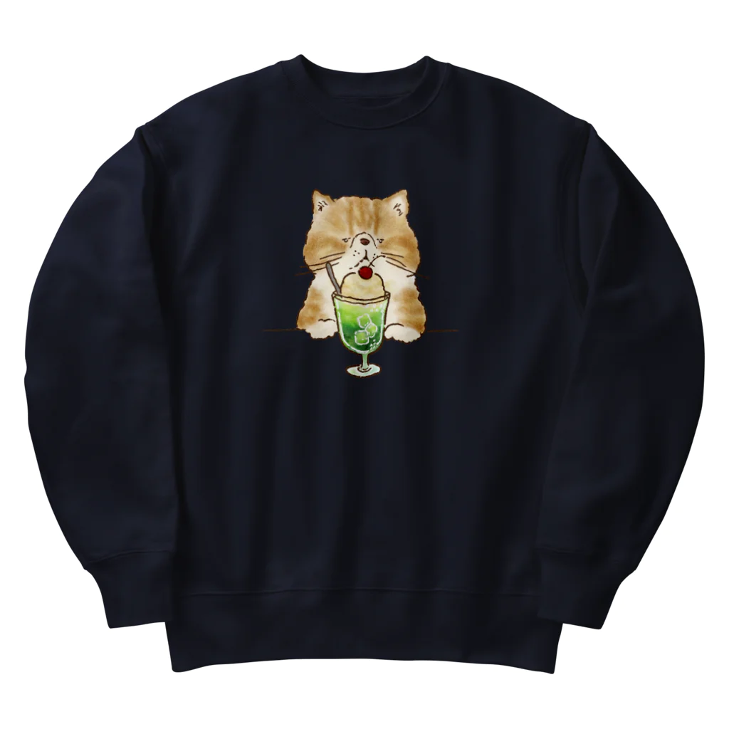 coeur.yu（クードットユー）のぼくはこの夏クリームソーダに恋をする Heavyweight Crew Neck Sweatshirt