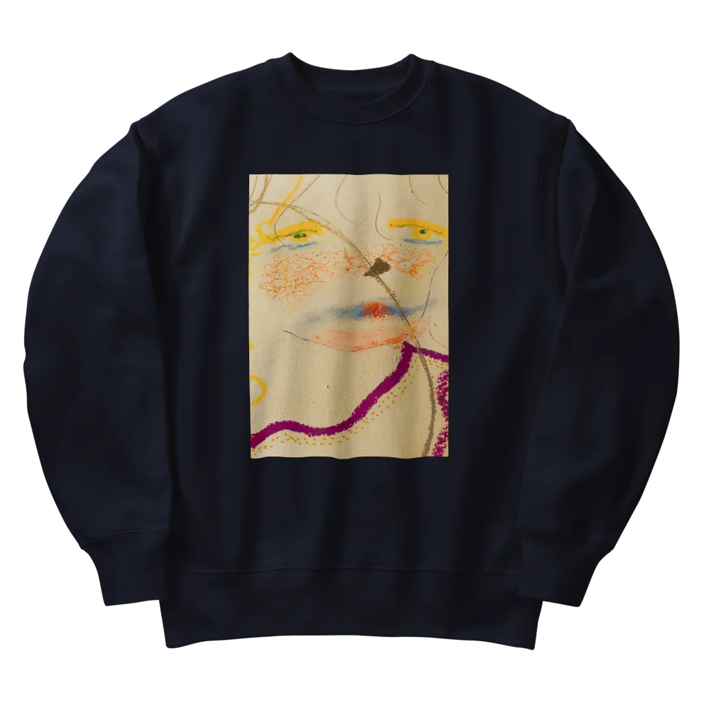 べいびーもんすたーのけものくん Heavyweight Crew Neck Sweatshirt