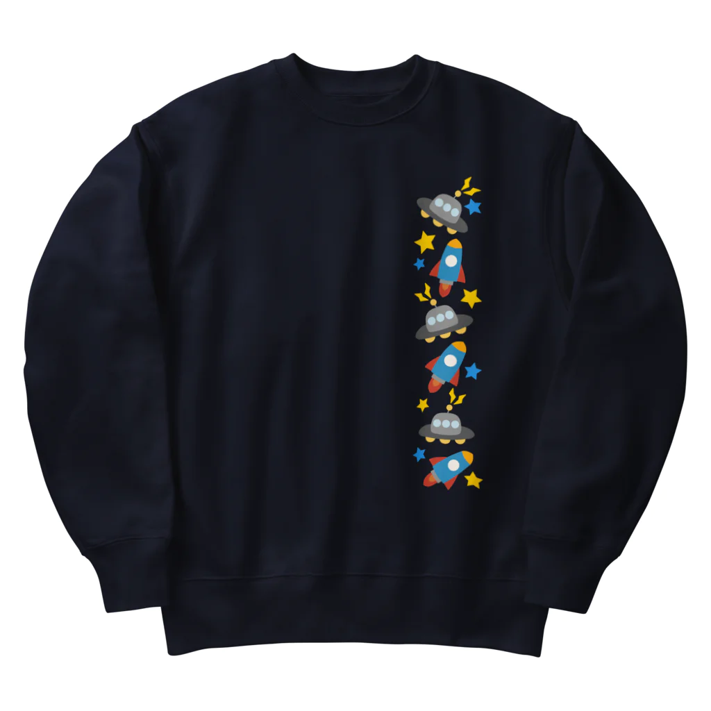 つきしょっぷのゆーふぉー Heavyweight Crew Neck Sweatshirt