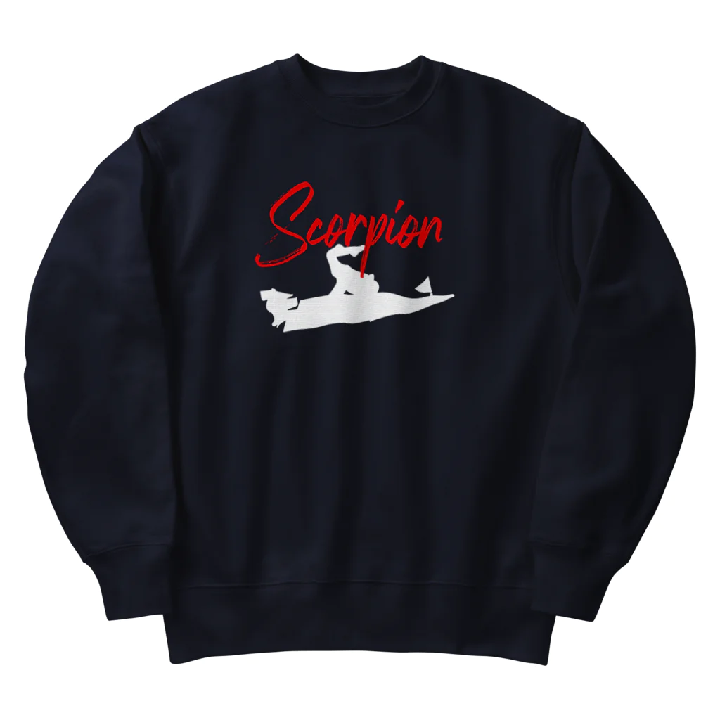 SiXSTORY【ボートレース.競艇グッズ】のスコーピオンターン（ボートレース.競艇） Heavyweight Crew Neck Sweatshirt