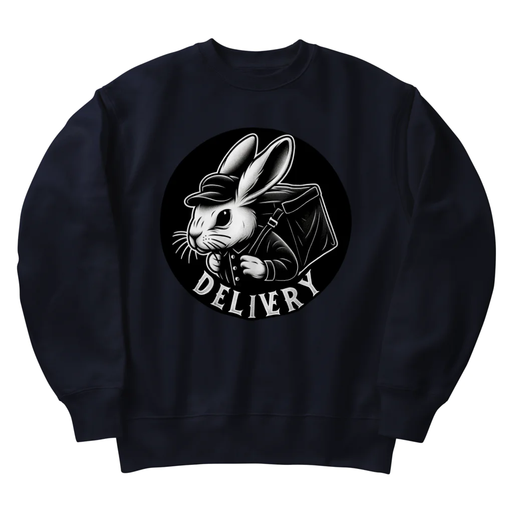 でりうさのでりうさ Heavyweight Crew Neck Sweatshirt