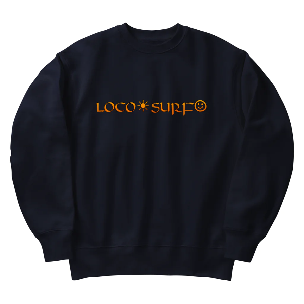 LOCO_のサーフボードのプリントグッズ Heavyweight Crew Neck Sweatshirt