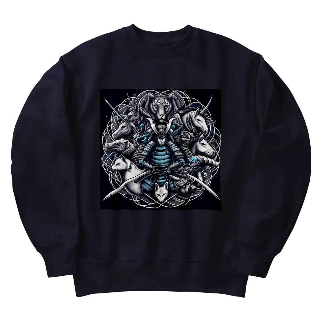 bycatの侍大将とshinobi達 Heavyweight Crew Neck Sweatshirt