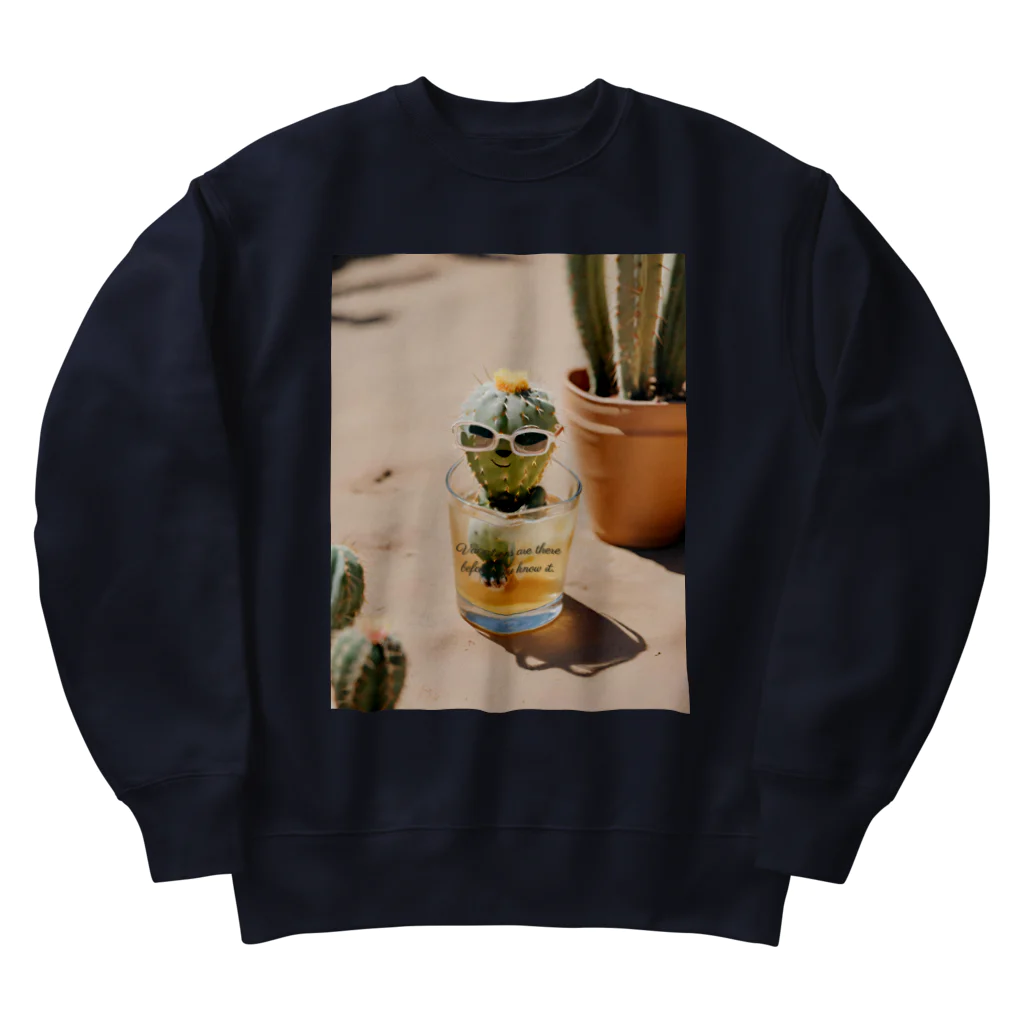 Takanori/ Clyde  FilmのVacations are there before you know it. Heavyweight Crew Neck Sweatshirt