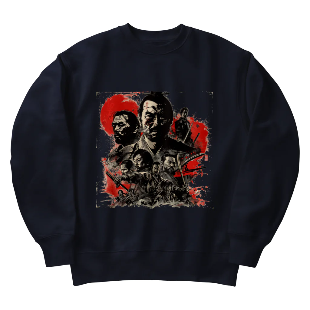 MistyStarkの侍 Heavyweight Crew Neck Sweatshirt