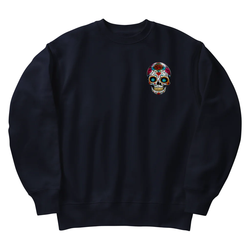 kuramoのカラベラ・スカル Heavyweight Crew Neck Sweatshirt