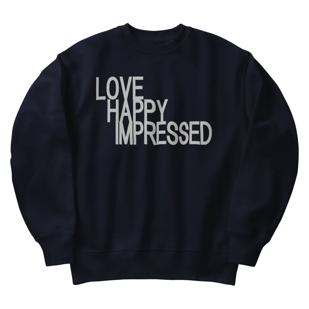 ainarukokoroの愛　幸せ　感動　love　happy　impressed Heavyweight Crew Neck Sweatshirt