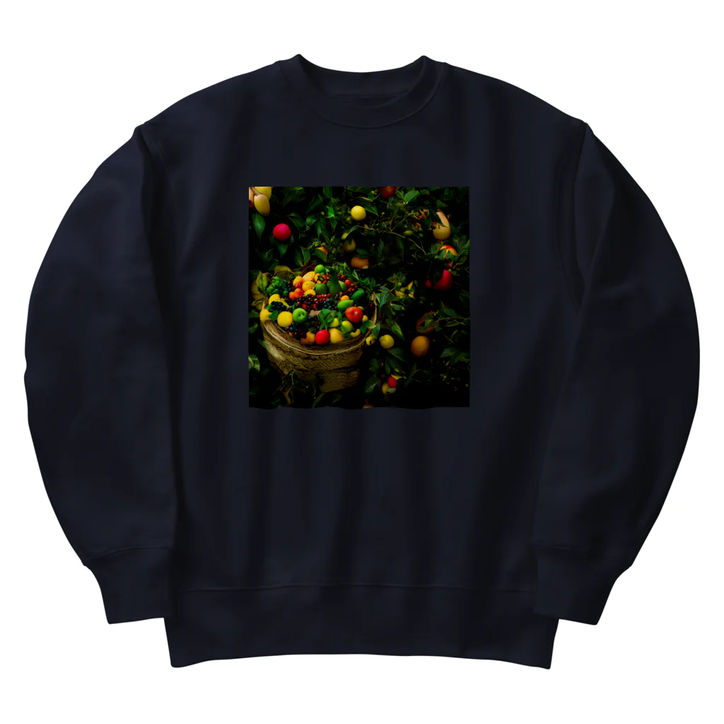 million-mindの大地の恵み Heavyweight Crew Neck Sweatshirt