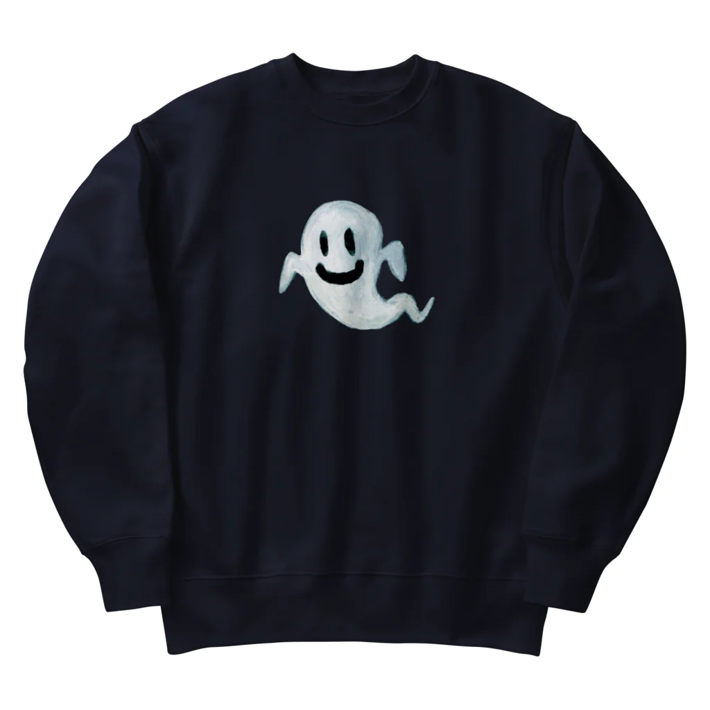 bow's Designの人懐っこいお化け・憑依 Heavyweight Crew Neck Sweatshirt