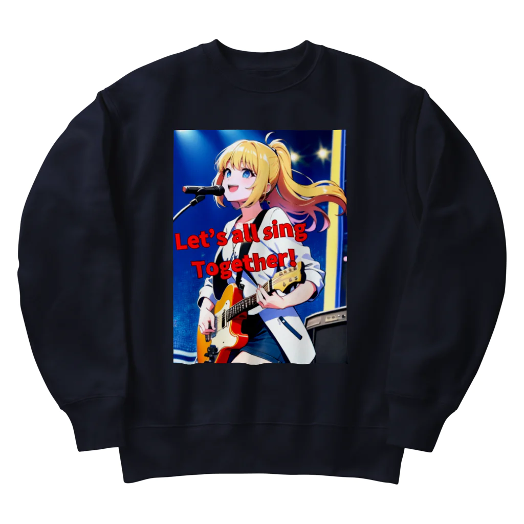 フリーダムのみんな一緒に歌おう！ Heavyweight Crew Neck Sweatshirt