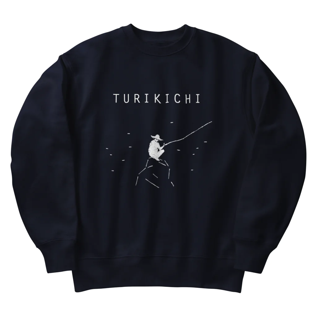 NIKORASU GOの釣り人専用デザイン「ツリキチ」 Heavyweight Crew Neck Sweatshirt