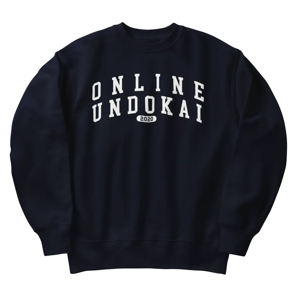 Spacemanship shopのONLINE UNDOKAI SIMPLE Heavyweight Crew Neck Sweatshirt