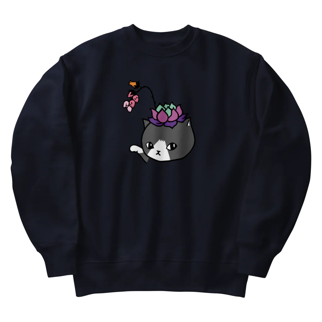 nanaqsaのエケネコ Heavyweight Crew Neck Sweatshirt