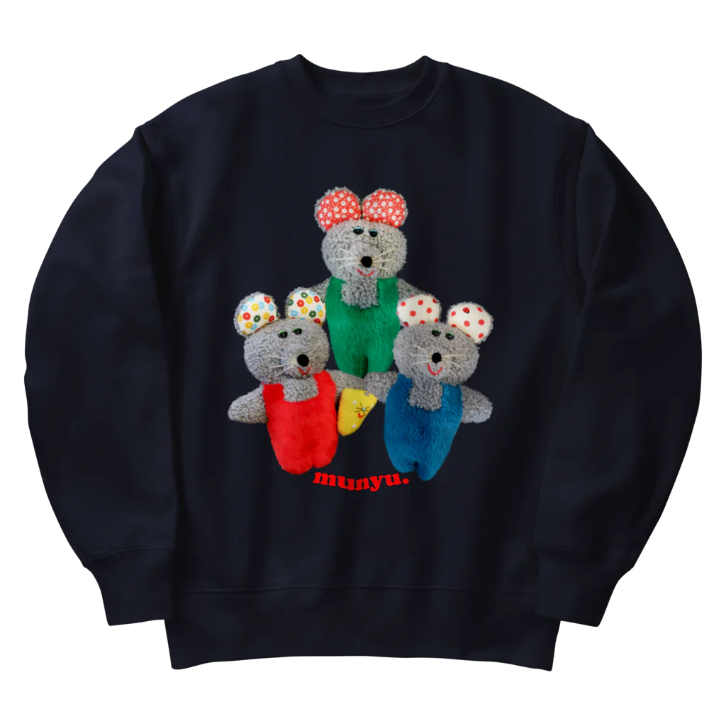 むにゅのつりずぼんず Heavyweight Crew Neck Sweatshirt