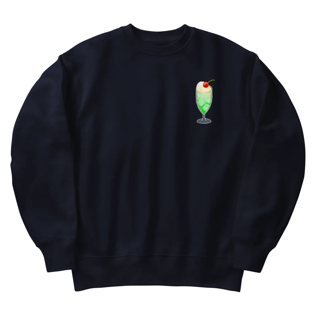 Lily bird（リリーバード）の懐かし！メロンクリームソーダ Heavyweight Crew Neck Sweatshirt