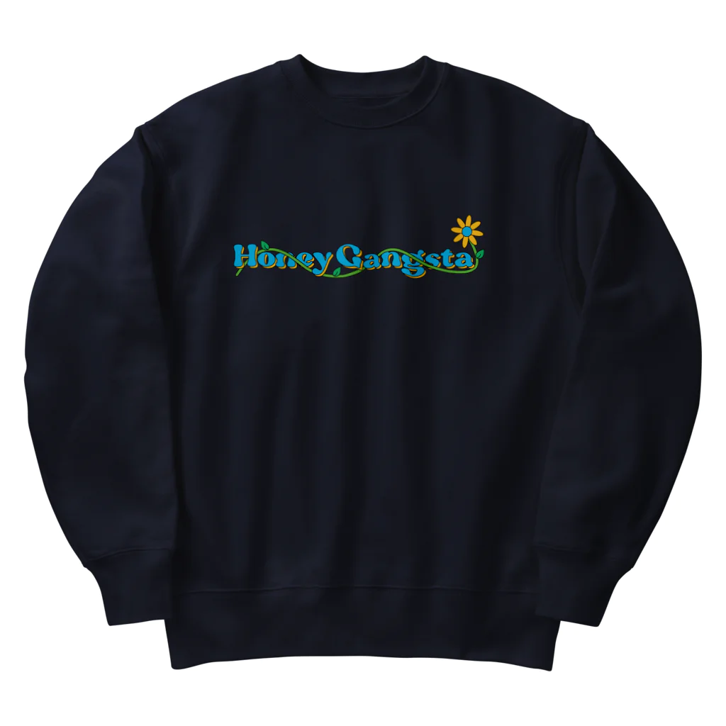 Parallel Imaginary Gift ShopのHoney Gangsta Heavyweight Crew Neck Sweatshirt