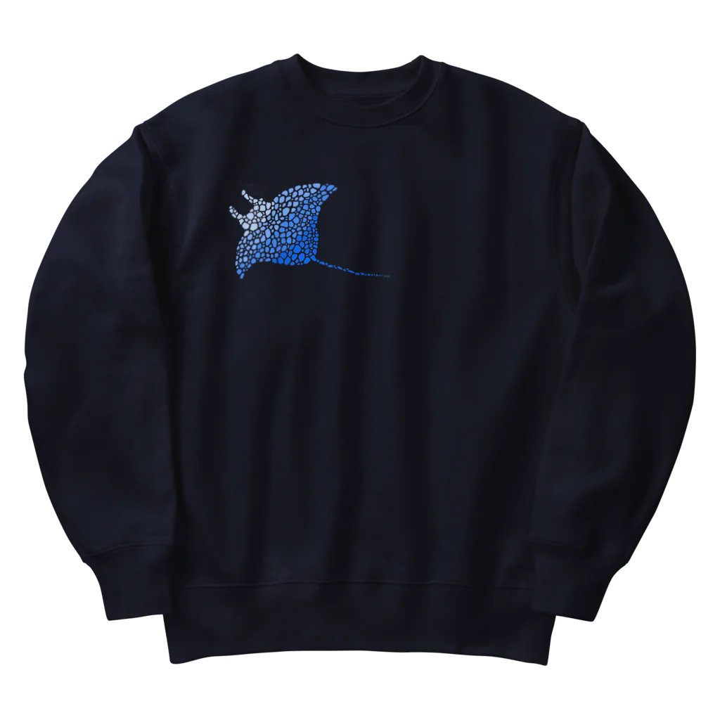 栗坊屋のブルーマンタ Heavyweight Crew Neck Sweatshirt