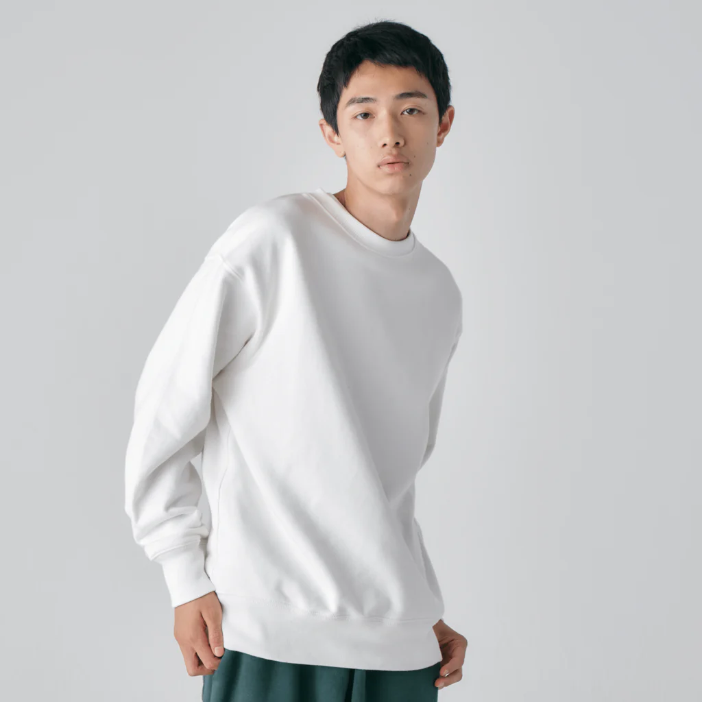 健康第一のRED Heavyweight Crew Neck Sweatshirt