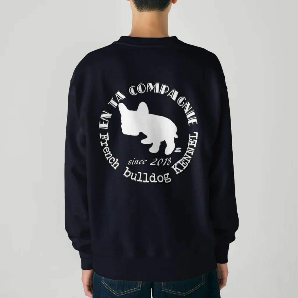 entacompagnie_kennelのアンタコンパニーケンネル ロゴマーク Heavyweight Crew Neck Sweatshirt