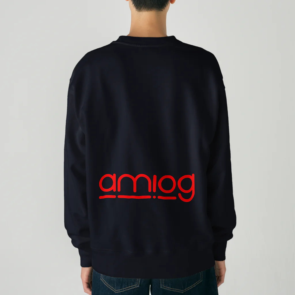 ドルオタ - アイドルオタク向けショップのAmlog Red Logo Collection Heavyweight Crew Neck Sweatshirt