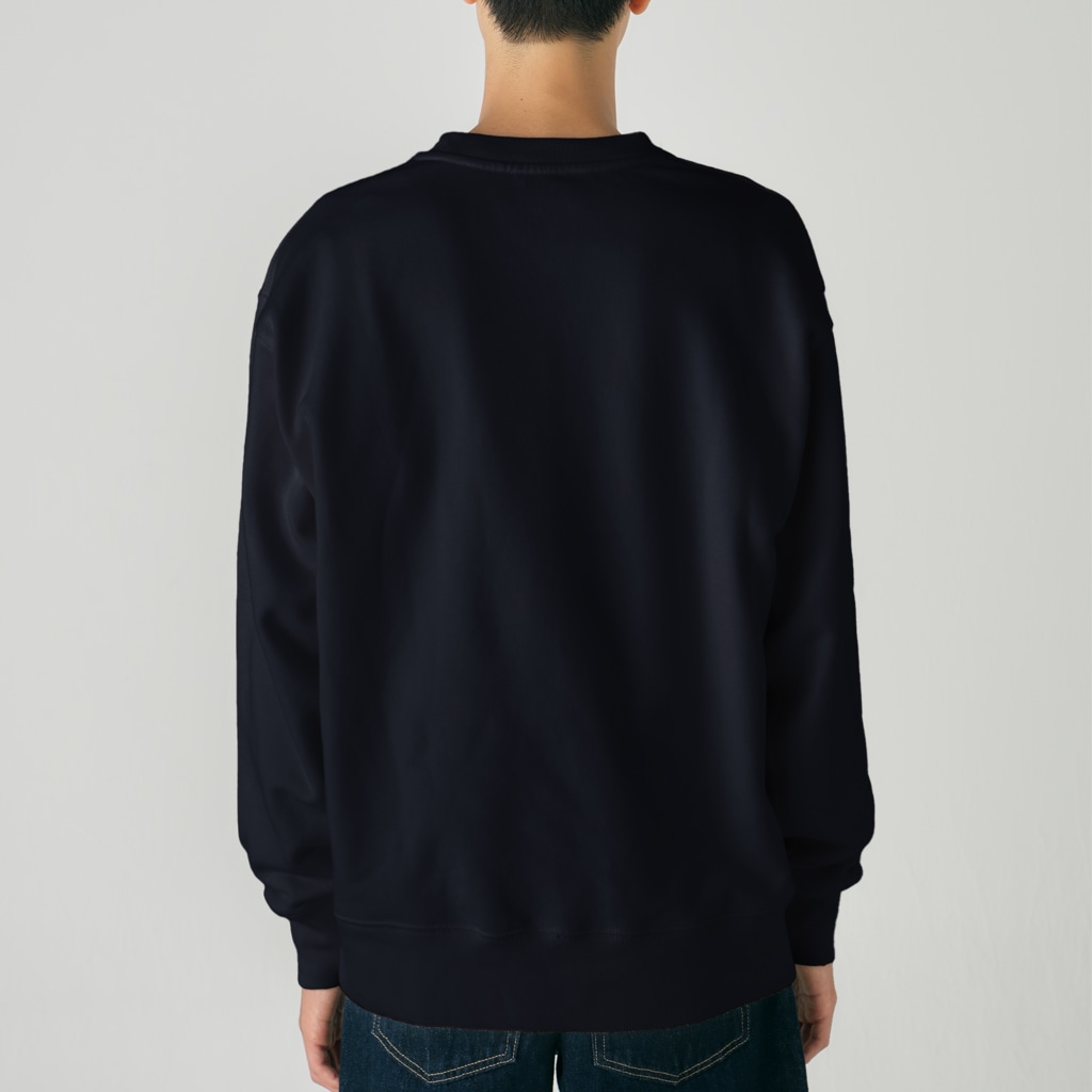 ヤママユ(ヤママユ・ペンギイナ)のふたごのフンボルトペンギン Heavyweight Crew Neck Sweatshirt