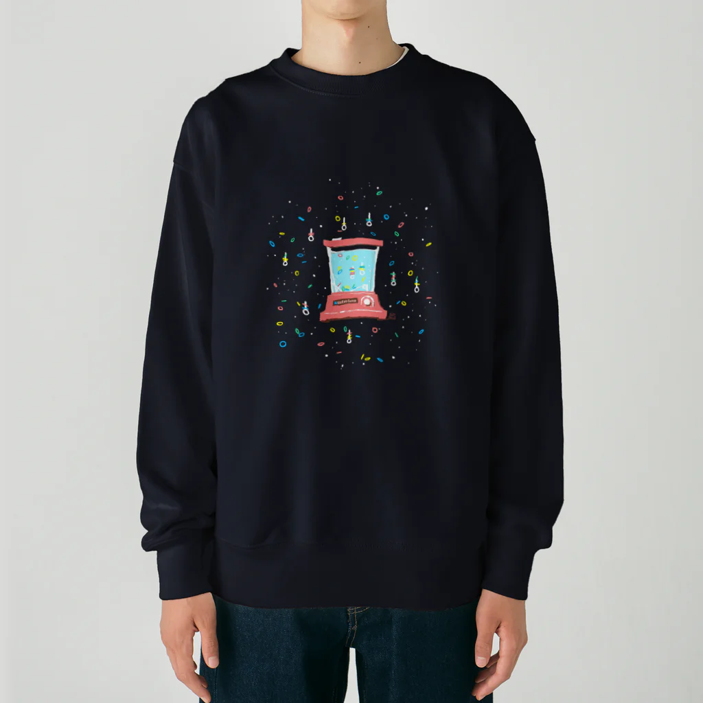 サトウノリコ*の【昭和】ウォーターゲーム（クリア） Heavyweight Crew Neck Sweatshirt