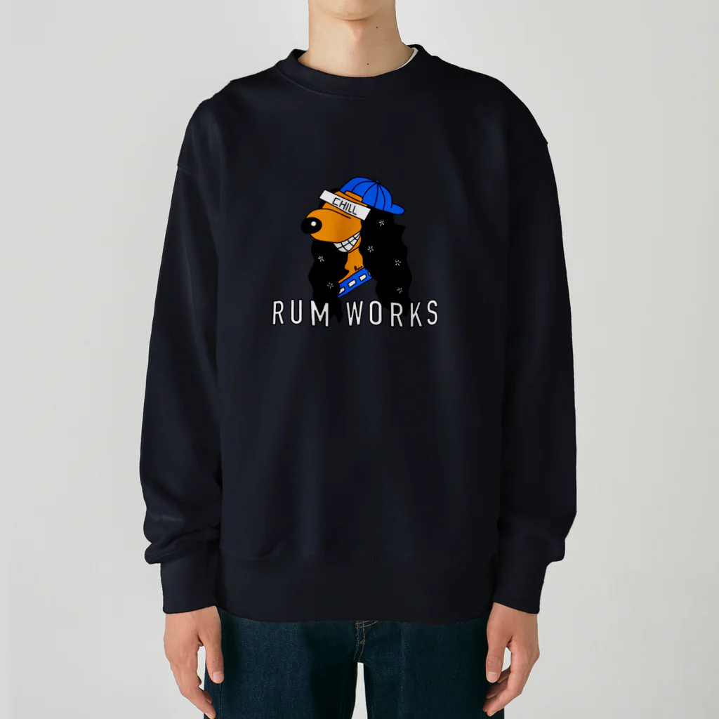 RUM WORKS OFFICIALのchillドッグ Heavyweight Crew Neck Sweatshirt