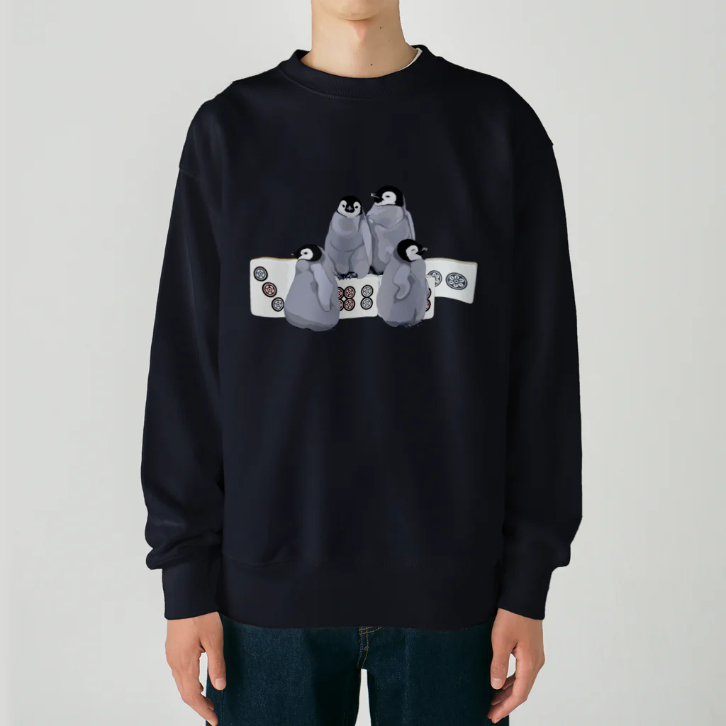 Laminaの人鳥×筒子 Heavyweight Crew Neck Sweatshirt