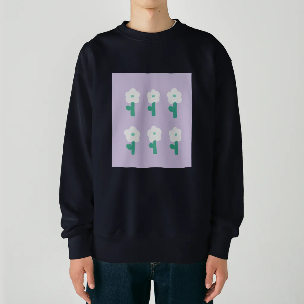 mitsui eimiのやわらかな花(タオヤカ) Heavyweight Crew Neck Sweatshirt