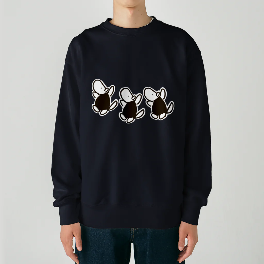 いきものや　のの（別館）のありがとうミナミコアリクイ Heavyweight Crew Neck Sweatshirt