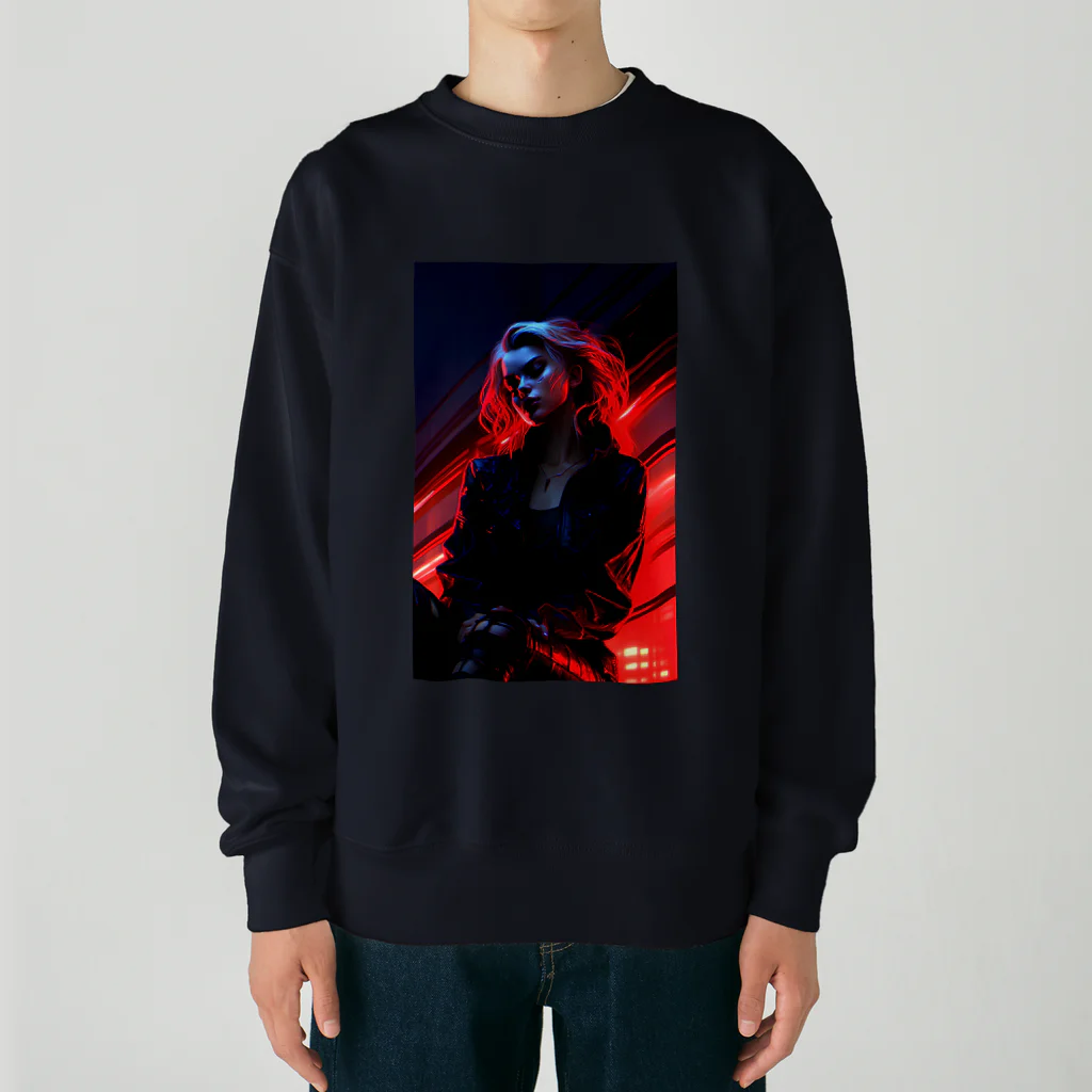 DominantのCyberpunk 01 Heavyweight Crew Neck Sweatshirt