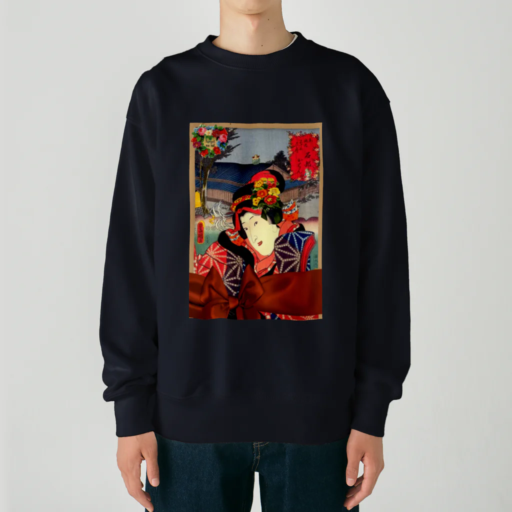 saitosekaiのお江戸ガーリー Heavyweight Crew Neck Sweatshirt