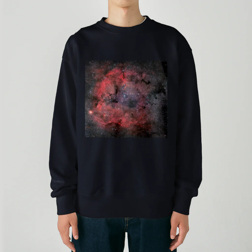 S204_NanaのIC1396 ガーネットスター Heavyweight Crew Neck Sweatshirt