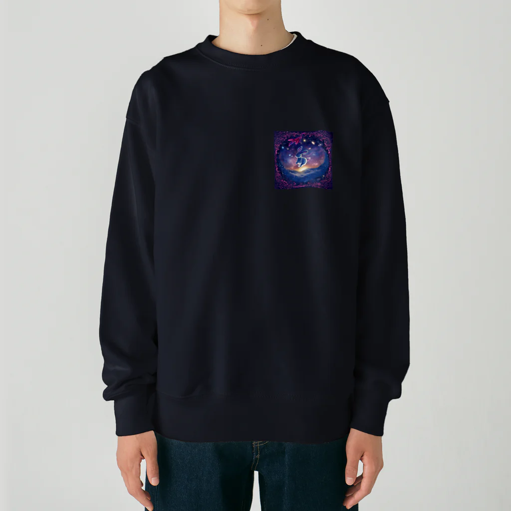 million-mindのうさぎの異世界冒険 Heavyweight Crew Neck Sweatshirt