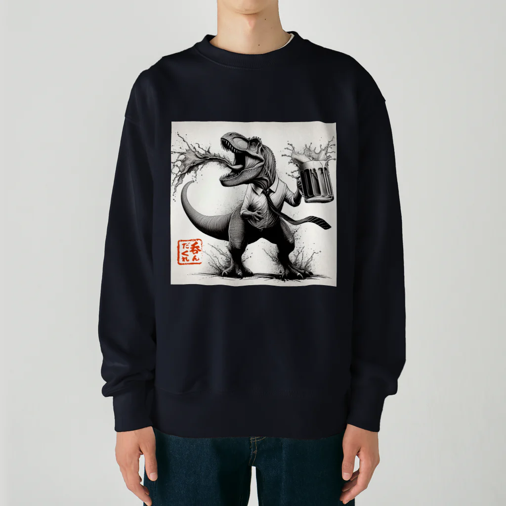 PALA's SHOP　cool、シュール、古風、和風、の呑んだくれ！　 Heavyweight Crew Neck Sweatshirt