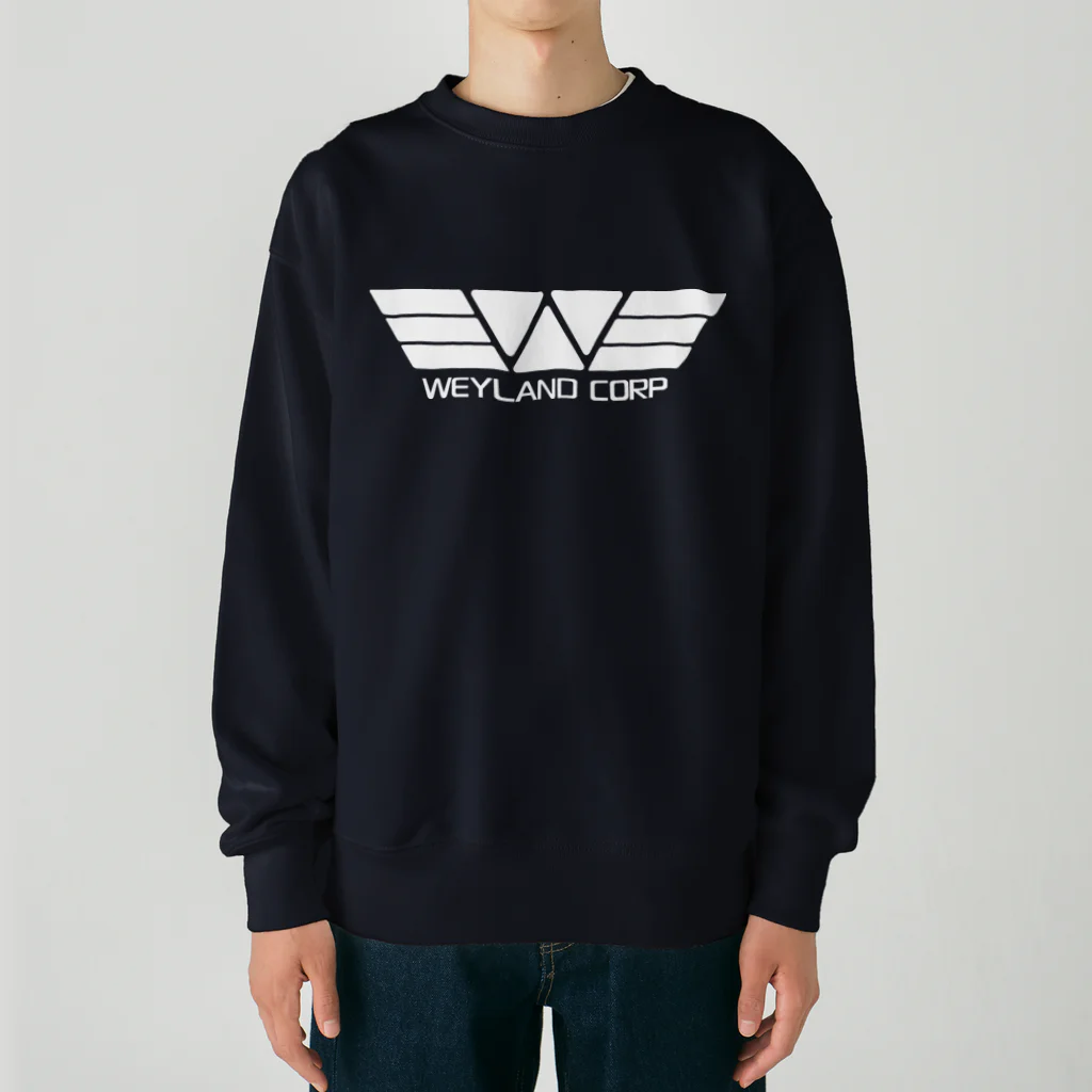 stereovisionの架空企業シリーズ『Weyland Corp』 Heavyweight Crew Neck Sweatshirt