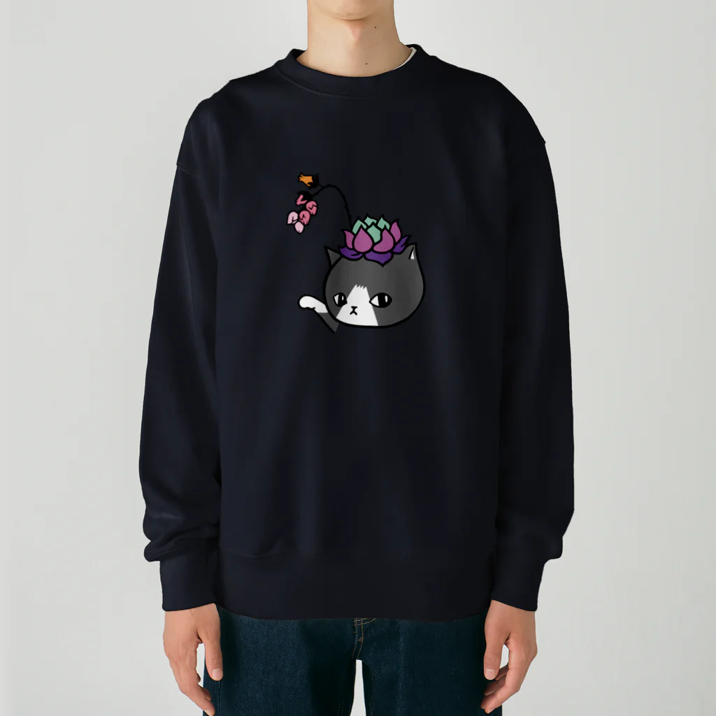 nanaqsaのエケネコ Heavyweight Crew Neck Sweatshirt