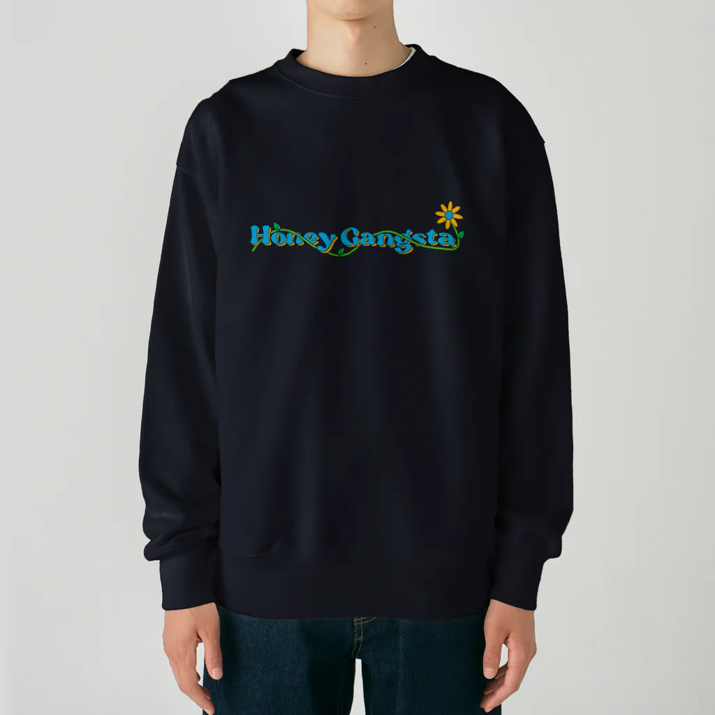 Parallel Imaginary Gift ShopのHoney Gangsta Heavyweight Crew Neck Sweatshirt