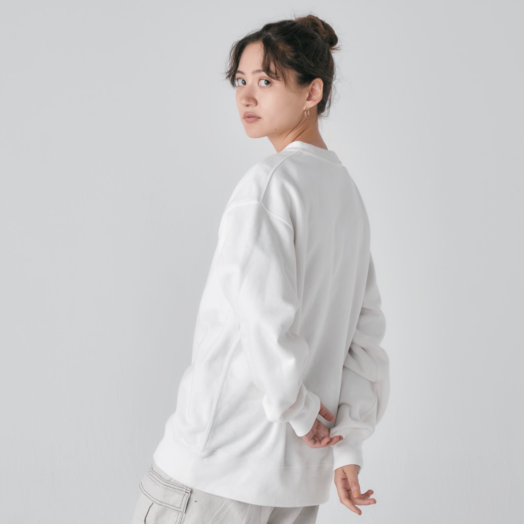 ヤママユ(ヤママユ・ペンギイナ)のふたごのフンボルトペンギン Heavyweight Crew Neck Sweatshirt