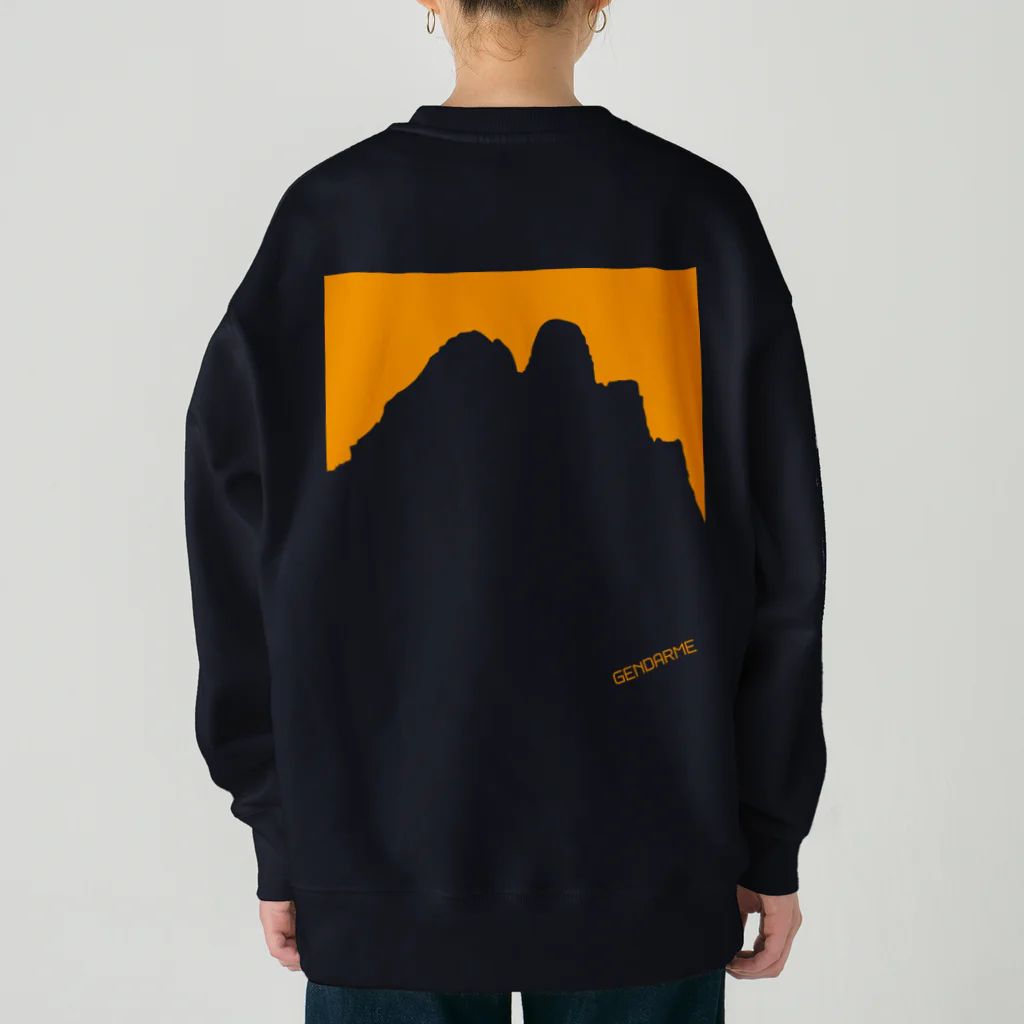 cuuyabowのジャンダルム・サンセット Heavyweight Crew Neck Sweatshirt