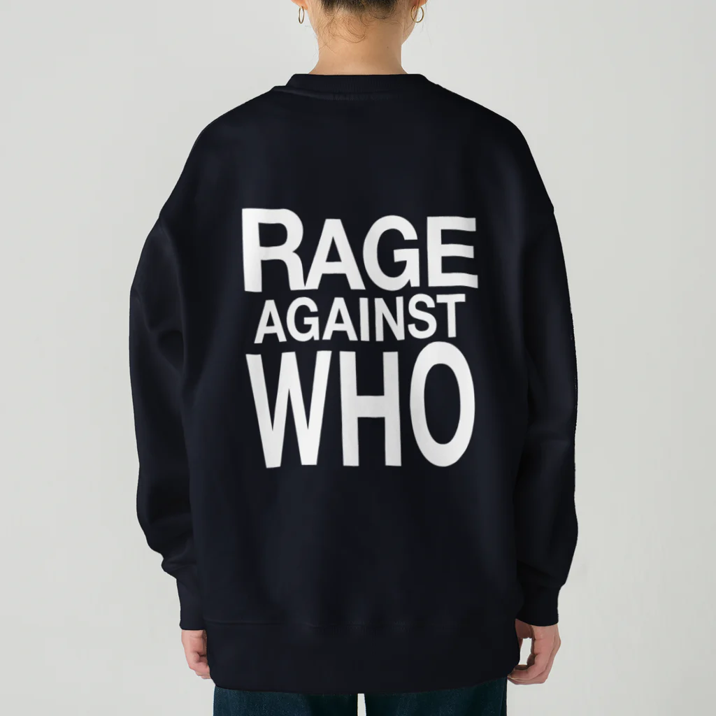 NET SHOP MEKのRAGE AGAINST WHO ヘビーウェイトスウェット