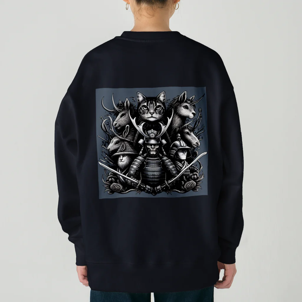 bycatの侍大将とshinobi達 Heavyweight Crew Neck Sweatshirt