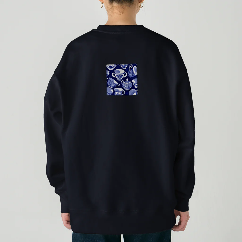 (っ◔◡◔)っ ♥ Le Petit Trésor ♥の花の詩カップ(The Flower Poetry Cup) Heavyweight Crew Neck Sweatshirt