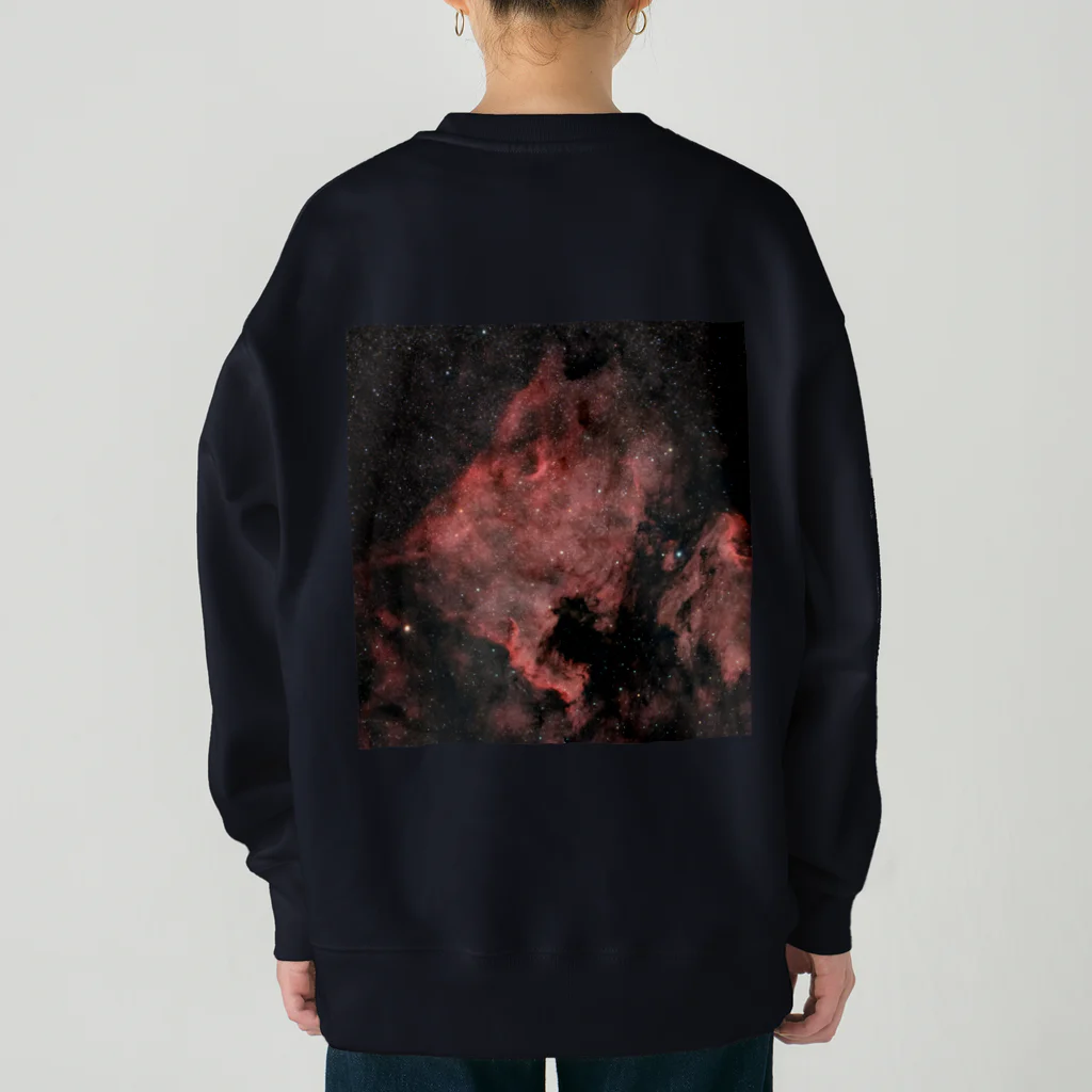 S204_Nanaの北アメリカ星雲 Heavyweight Crew Neck Sweatshirt