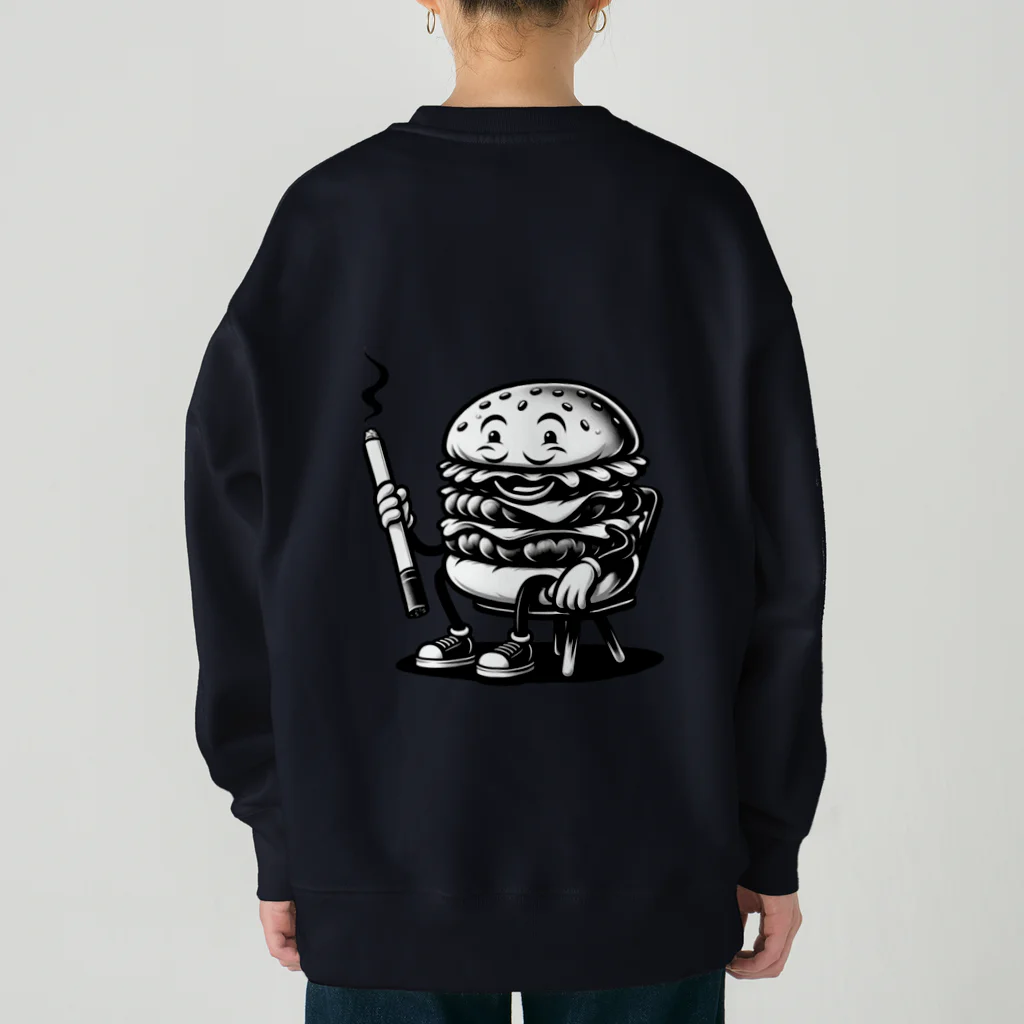 木更津CHILL の木更津バーガー Heavyweight Crew Neck Sweatshirt