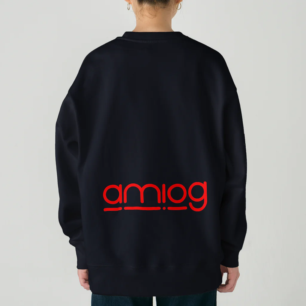 ドルオタ - アイドルオタク向けショップのAmlog Red Logo Collection Heavyweight Crew Neck Sweatshirt