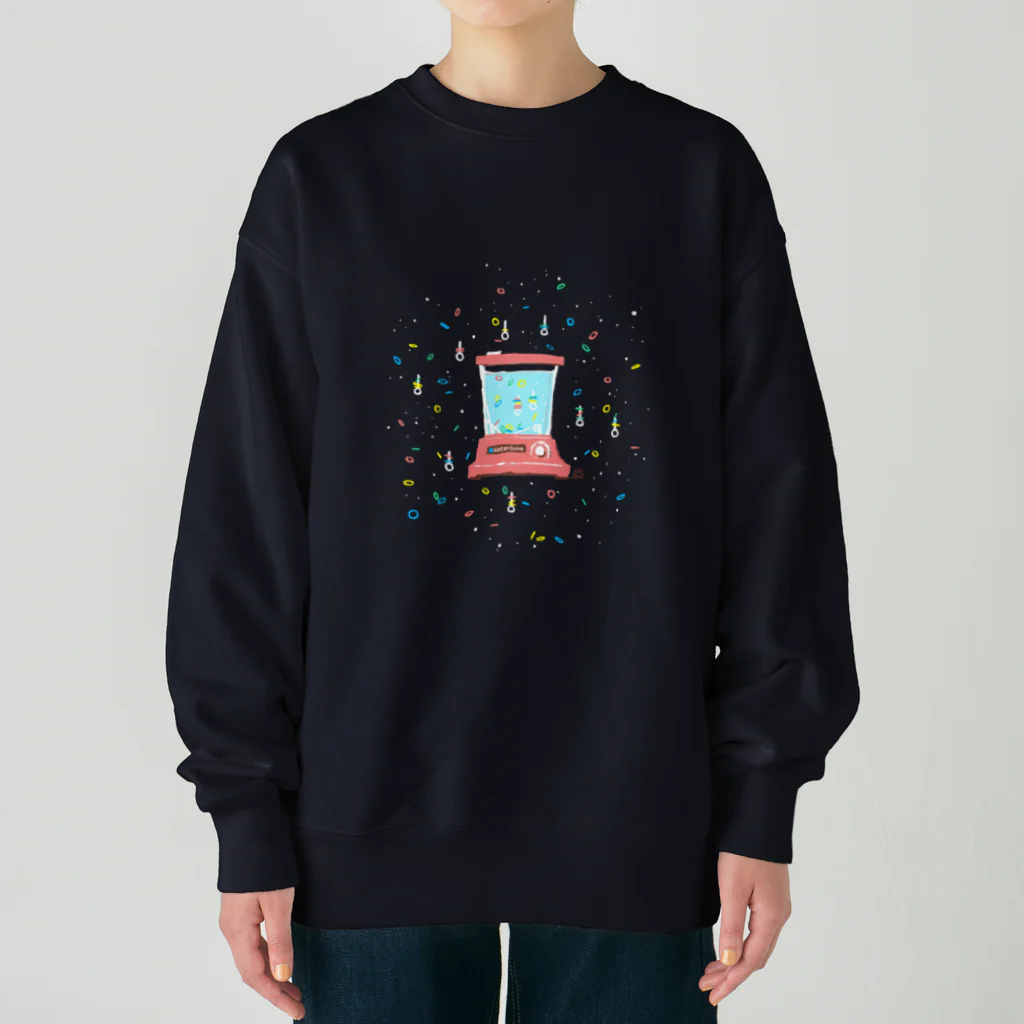 サトウノリコ*の【昭和】ウォーターゲーム（クリア） Heavyweight Crew Neck Sweatshirt